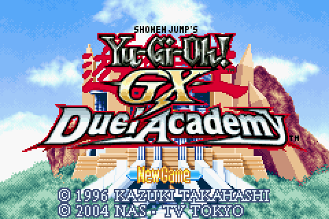 yu gi oh gx duel academy cheats gba